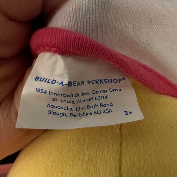 Tie-Dyed Yellow Build A Bear - Picture 4 of 7